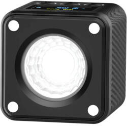 Ulanzi L2 RGB COB LED, vízálló IP68, 11 effekt , 800mAh, Oled kijelző, mágneses váz, 4cm (UL-2878) - 220volt