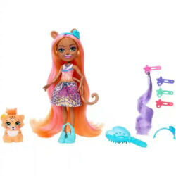Mattel Enchantimals Charisse Cheetah baba és Grinsy gepárd figura (HNV30) - morzsajatekbolt