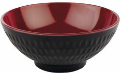 APS ASIA Plus tál, fekete/piros, térfogat: 0, 35 liter, magasság: 55 mm, átmérő: 130 mm (227777737)