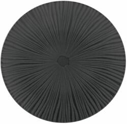 Gastro Vesuvio" lapos tányér, átmérő: 210 mm, fekete