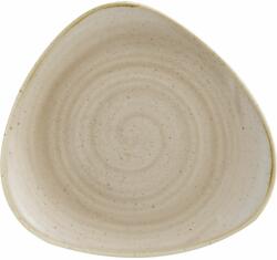 Churchill /Stonecast /Nutmeg Cream lapos tányér, háromszög, Ø: 192 mm (221101289)