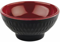APS ASIA Plus tál, fekete/piros, űrtartalom: 0, 06 liter, magasság: 35 mm, átmérő: 75 mm (227777735)