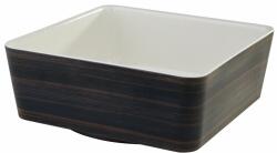 APS APS Plus Tál négyzetes fa dekor tölgy sötét, krém, hossza: 240 mm (227775111)