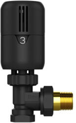 Welland heating Termosztatikus radiátor sarok szelep - 1/2" - TS202WA-B (TS202WA-B)
