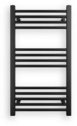 Welland Fekete 500x900mm törölközőszárítós fürdőszobai radiátor Welland Lux | Készletről | Gyors kiszállítással (CN900500BL)