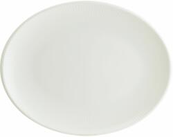 Bonna „Iris lapos ovális tányér, hossz: 310 mm, fehér