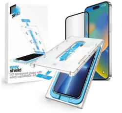 XPRO Xprotector XPRO Easy Shield 3D kijelzővédő üveg / üvegfólia, felhelyező készlettel Apple iPhone 15 Pro készülékhez