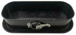 Kinghoff Форма за печене Kinghoff KH 1785, стомана, незалепващо покритие, 34.5 x 15.5 x 8 cm, черна (KH 1785)