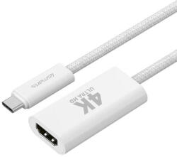 4smarts HDMI Видео Кабел-Адаптер, 4Smarts USB-C to HDMI 15cm, Бял (540956)