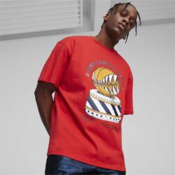 PUMA Showtime Tee 3 L | Bărbați | Tricouri | Roșu | 624740-01