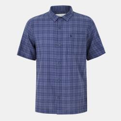 Jack Wills Риза с къс ръкав Jack Wills Short Sleeve Check Shirt - Indigo