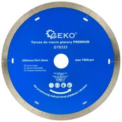 GEKO Gyémántkorong prémium 200mm 22, 2mm 10mm G78333 (G78333)