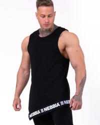 NEBBIA Férfi atlétatrikó Nebbia Be rebel! 141 fekete Szín: fekete, Méret: XXL