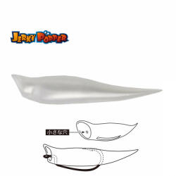 Tiemco JERKY POPPER ECO 8.3cm 6gr 01 Pearl White (300122030001)