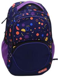 Herlitz Rucsac scoala zipper cube Herlitz, Motiv patterns (9494610)