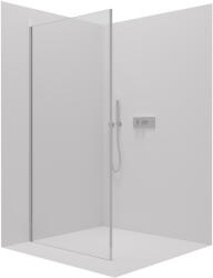 Cerano Porte, zuhanyozó paraván a zuhanysarokhoz 80x195 cm, 8 mm átlátszó üveg, króm profil, CER-CER-413426 (CER-CER-413426)