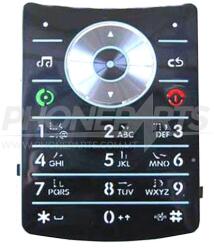 Motorola V8, Gombsor (billentyűzet), fekete