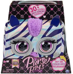  Purse Pets: Állatos táskák - Metál csillogás Zebra (6066464)