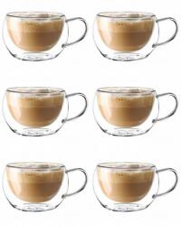 KRASINO Set 6 cani Nastory, pereti dubli, sticla borosilicata, 300 ml