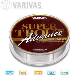 VARIVAS SUPER TROUT ADVANCE NYLON 100m 0.128mm 3lb