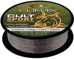 Climax CULT CARP SPORT MONO GREY 1000m 0.30mm