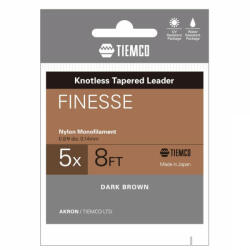 TIEMCO VÉKONYODÓ ELŐKE FINESSE TAPERED LEADER 8ft 6X