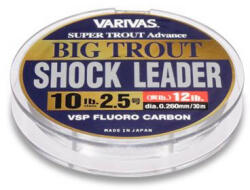 VARIVAS BIG TROUT SHOCKLEADER FLUOROCARBON VSP 30m 0.285mm 12lb