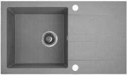 Laveo SHIRE csepptálcás szürke mosogató (SRS_511Y)