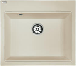 Laveo TAU 6 jázmin egymedencés mosogató helytakarékos szifonnal (SBT_J10Y) - mosibolt