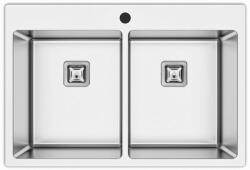 LAWEO AS 390S prémium inox mosogató SZIFONNAL (AS-390S)