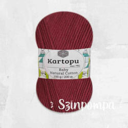 Kartopu Baby Natural Cotton - Vörösbor - 113