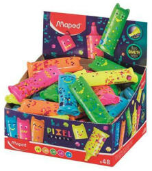 Maped Szövegkiemelő, 1-5 mm, Maped Pixel Party Mini, 5 féle szín, db (CRW-IMA743603)