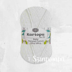 Kartopu Baby Natural Cotton - Fehér - 010