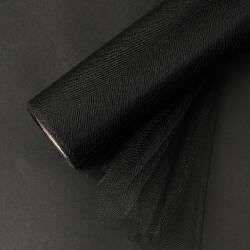 Valex Decor Lágy tüll tekercs 30cm x 20m - Fekete (T30-96)
