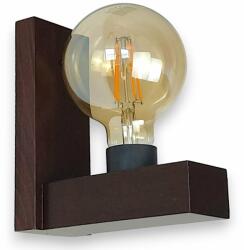 LemnLights Aplica de perete rustica fabricata manual din lemn ARCOS (WOOD-ARCOS-AP1)
