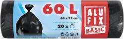 Alufix Торби За Смет Economy Hdpe Черни, домашни потреби, 20 бр, 60л (4823071655223)