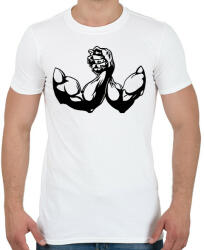 printfashion Szkander - Férfi póló - Fehér (16174609)