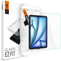 Spigen AGL07798 Apple iPad Air 11 (2024) Spigen GlastR EZ Fit edzett üveg képernyővédő fólia, felhelyezést segítő kerettel, átlátszó (AGL07798)