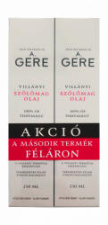  Gere villányi szőlőmag olaj duopack 2x250 ml 500 ml