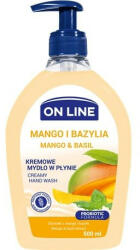 On Line folyékony krémszappan mangó és bazsalikom 500 ml - bioszallito