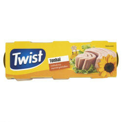 Twist tonhaltörzs napraforgóolajban 240 g - bioszallito