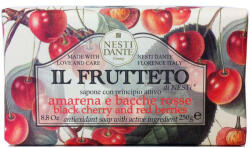 Nesti Dante black cherry and red berries szappan 250 g - bioszallito