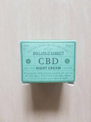 H&B cbd éjszakai krém 50 ml - bioszallito