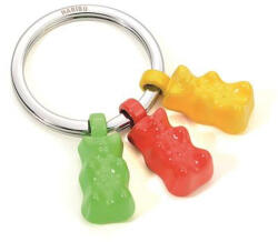 TROIKA Haribo kulcstartó 3 charm dísszel TROHBK03CO