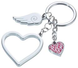 TROIKA Love is in the air kulcstartó 3 charm dísszel TROKR1701CH