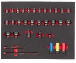 Milwaukee Rövid 6-szög dugókulcs készlet 1/2 inch | Gépi | 32 db (4932493392)