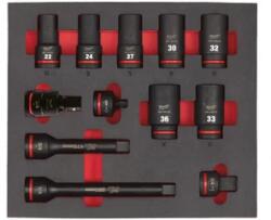 Milwaukee Hosszú 6-szög dugókulcs készlet 3/4 inch | Gépi | 12 db (4932493398)