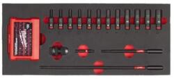 Milwaukee Hosszú Imbusz dugókulcs készlet 1/4 inch | Gépi | 17 db (4932493386)