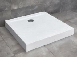 Radaway Doros Stone C szögletes zuhanytálca előlappal+HS1 szifon (SDRC8080-05-04S)