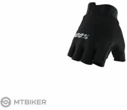 100% Exceeda Gel Short Finger Glove, fekete (L)